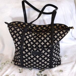 Vera Bradley Black & White Tote Bag